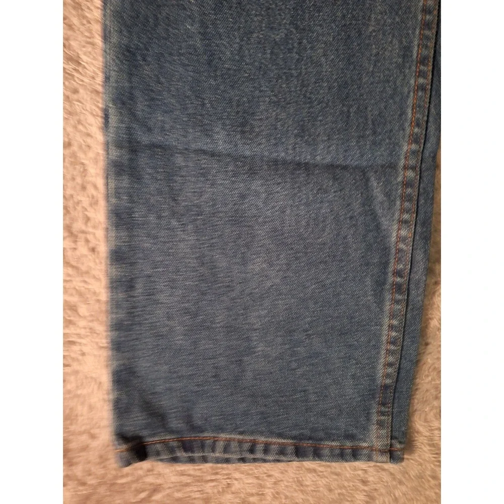 NWT Faded Glory Mens Relaxed Fit Jeans‎ 30x30 Straight Blue Denim Classic Casual